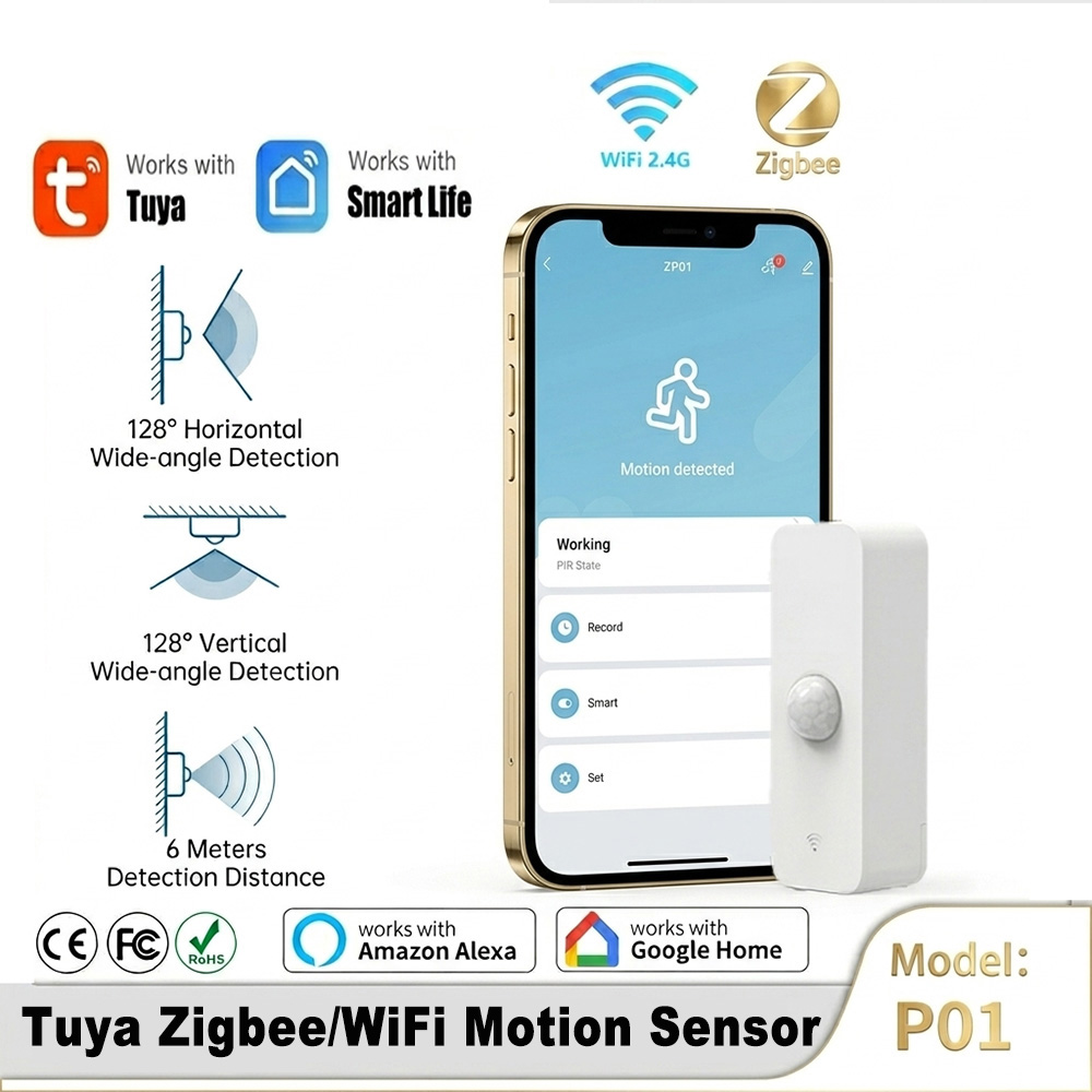 Home Automation Technology - Sensor de Movimento PIR Inteligente WiFi